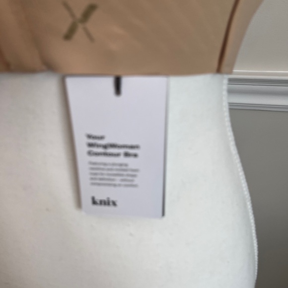 Knix WingWoman Contour Bra Original Sizing in Warm Sand Plus Size 6+ BNWT - Picture 12 of 13